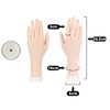 Colcolo Mannequin Hand Realistic Female Hand Practice Model for Beginners