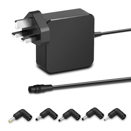 65W 45W Universal Laptop Charger Compatible with ASUS VivoBook ZenBook NoteBook,for Lenovo IdeaPad Notebook Power Supply Replacement with 5 Connectors