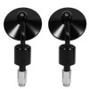 7/8" Hand Bar Rear View Mirrors, Keenso Adjustable 3" Round