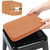 BUYUE Friendly Woven Fabric Magnetic Bar Stool Cushions Set of