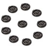 INCREWAY 10-Pack Vintage Pull Ring, 47mm Zinc Alloy Flower Carved