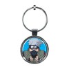 Ata-Boy Naruto Shippuden Kakashi 1.5" Fob Keychain for Keys, Backpack