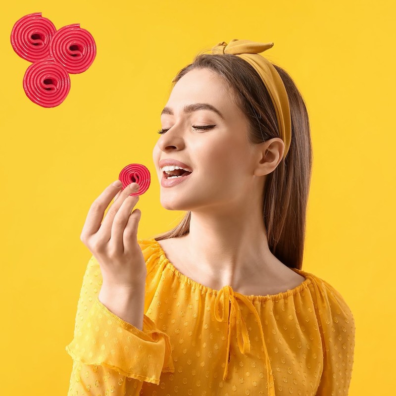 Fruidles Blue Raspberry Licorice Wheels, Mixed Gourmet Broadway Wheels Candy,