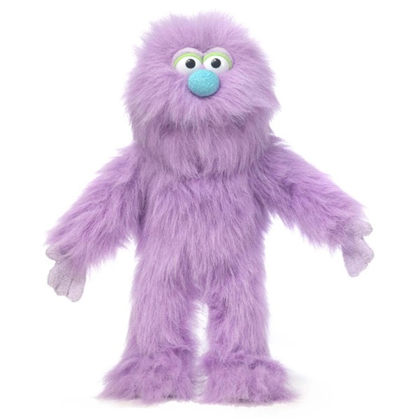 14" Purple Monster, Hand Puppet
