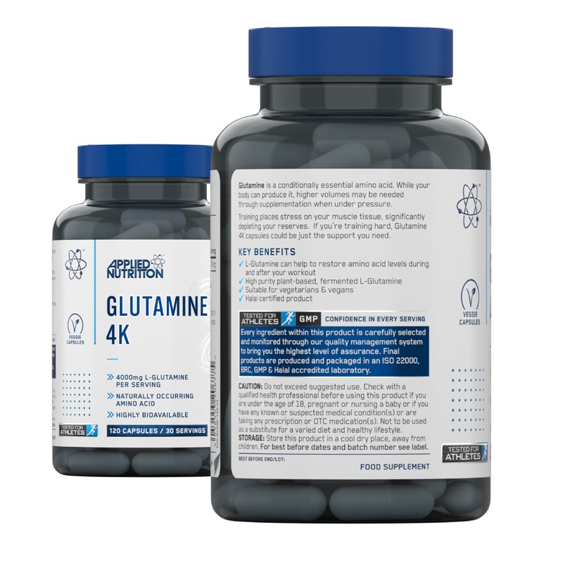 Applied Nutrition Glutamine 4K - L Glutamine 4000 mg Per