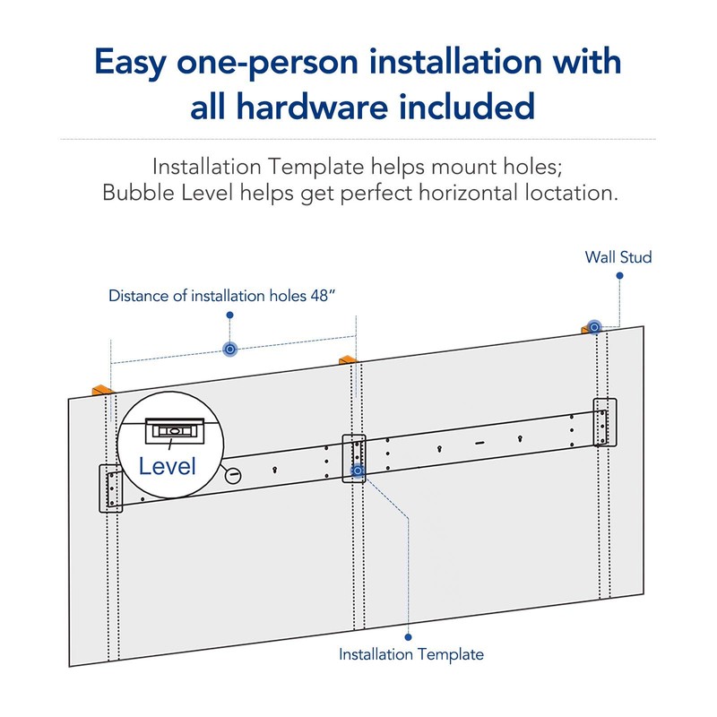 FLEXIMOUNTS 2 Pack 2x4ft Garage Storage 24x48 inch Bike Wall