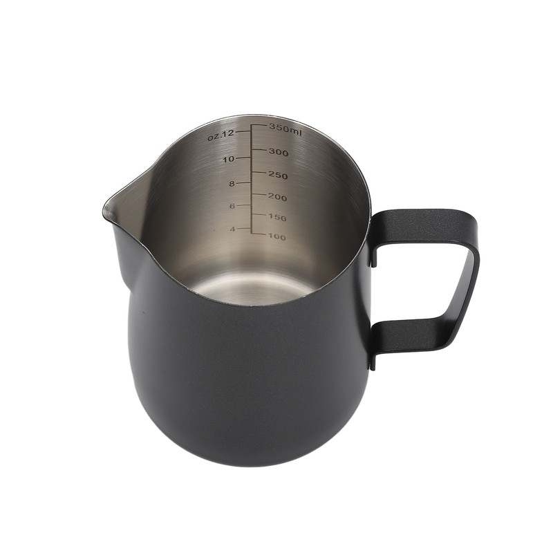 Pull Flower Cup Stainless Steel Art Froth Cup Pointed Mouth