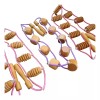 Singex Kit 3 Cinturones Reforzado 1.30 Cm Maderoterapia Artesanal