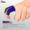 JBM Finger Sleeves 5Pack Sport Finger Brace Protector Compression Sleeve