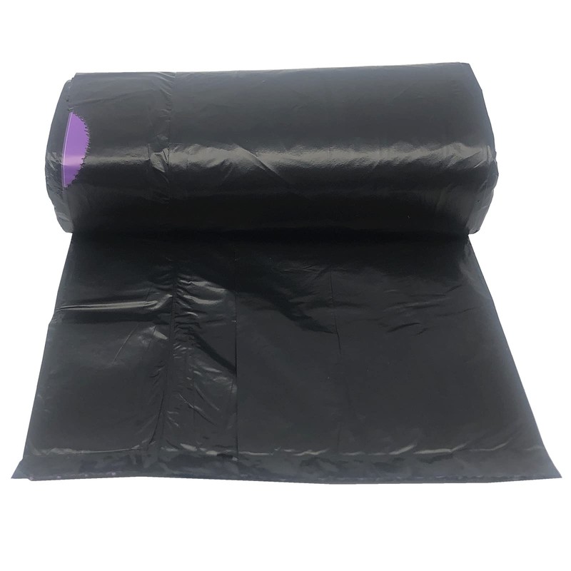 4 Gallon Black Drawstring Trash Bags, Small Garbage Bag Home
