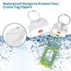 SWATOM Cruise Luggage Tags for Suitcases 8 Sets Carnival, NCL,