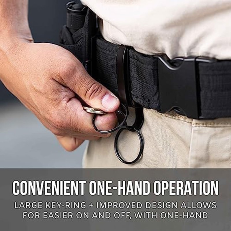 TH2 Tactical Flashlight Holster Metal Belt Clip & TKH-S1 Stealth