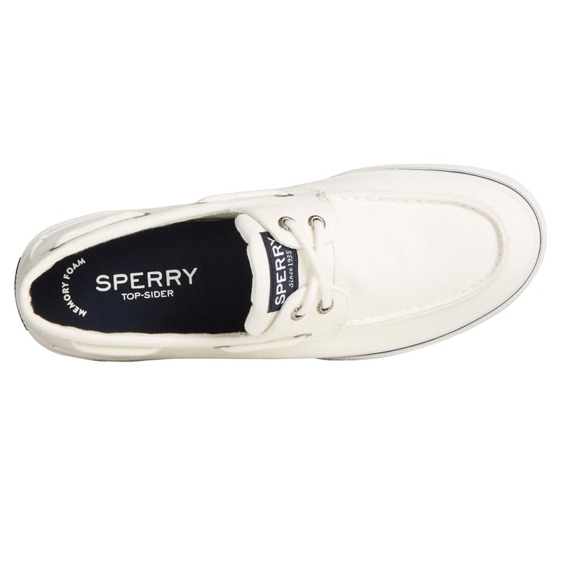 Sperry Halyard 2-Eye Saltwashed White 12 M (D)