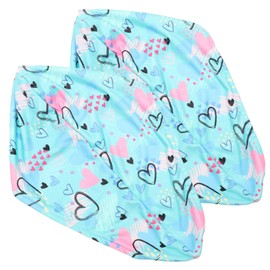 Baluue 2pcs Printed Dry Hair Cap Dry Towels Hair Drying Towel Hair Wrap Towel Lightweight Shower Towel Thicken Bath Towels Hair Towel Bathroom Supply Hair-Drying Towel Fiber