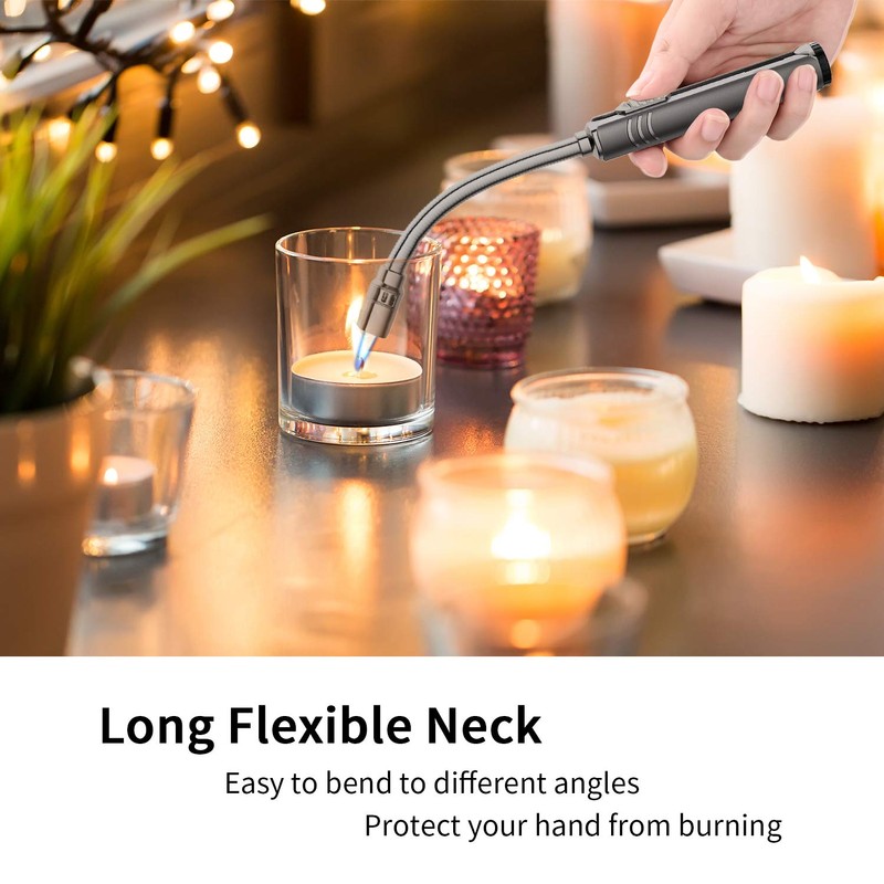 Butane Lighter Torch Long Lighter Refillable Jet Lighter Windproof Lighter