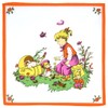 '"Ducky Children's Handkerchiefs – approx. 30 cm, 6 Pieces