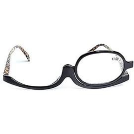 EgBert Rotating Makeup Glasses Magnifying Glass Cosmetic Folding Glasses Tool Equipment 3.0