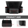 NYTKL Car Handbag Holder Between Seats, Large Capacity Leather Organizer