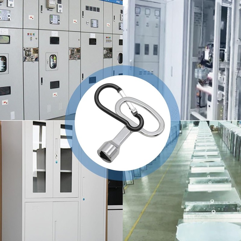 EIYVUAL Triangular Key, Pack of 2 Universal 3-Point Key Triangular