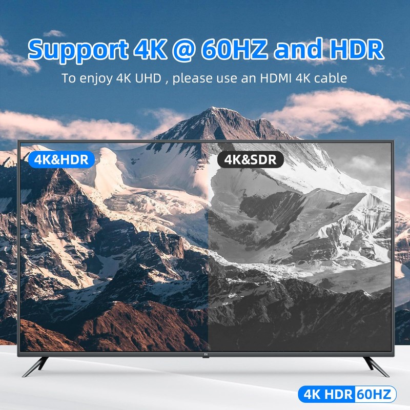 Mini HDMI to HDMI Cable, TEKERA High-Speed HDMI to Mini