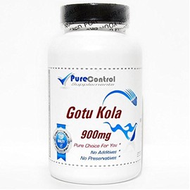 Gotu Kola 900mg // 100 Capsules // Pure // by PureControl Supplements