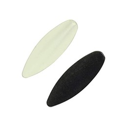 FTM Tornado Inline Spoon - Trout Blinker for Spin Fishing for Trout, Blinker for Spin Fishing, Continuous Indicator, Weight: 3.5 g, Colour: Black/Glow White