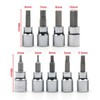 Rowiz 9 Pcs 3/8 Inch Drive Hex Bit Sockets Set,