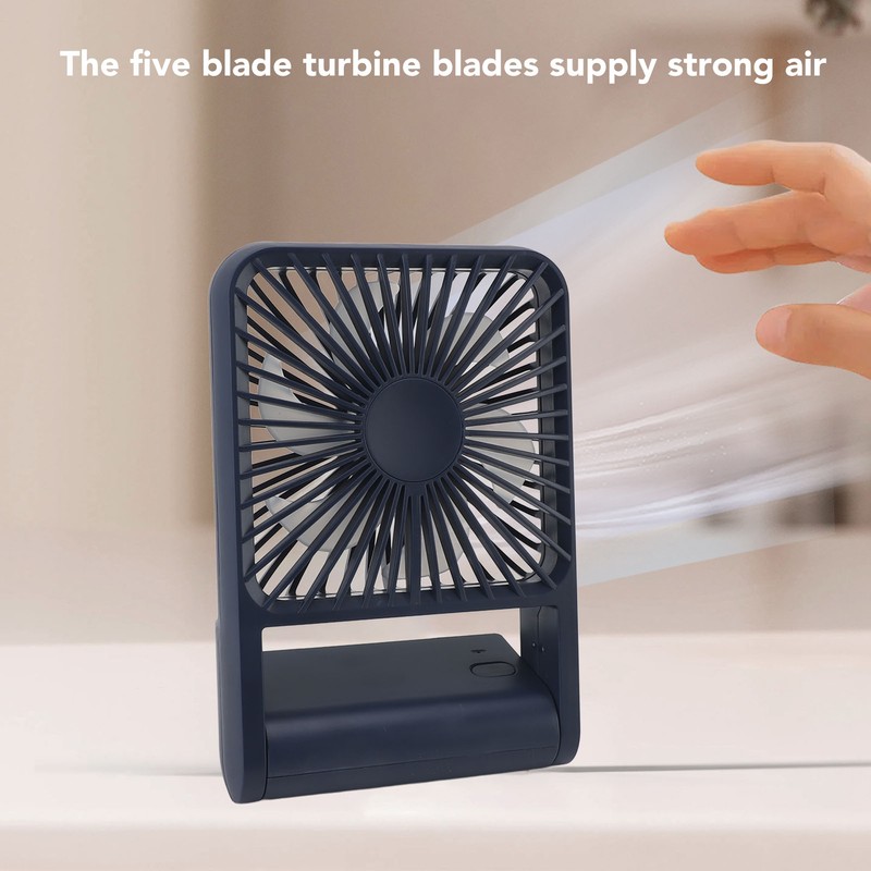 Portable Air Conditioner Fan Strong Wind Silent Operation Ultra Slim