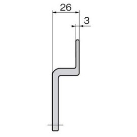 Takigen A-1310-4H Waterproof Color Lock Handle Handle Only