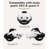 Head Strap for Meta Quest 3S/Quest 3/Quest 2, Adjustable Elite