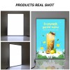 AD. Printing Materials Store 20"x28"Slim LED Light Box Graphics Effortless