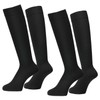 VAXPOT VA-5700 Travel Compression Socks, 2 Pairs Set, For Flight