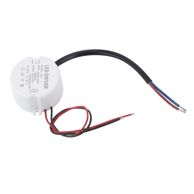 LED Power Supply Driver Waterproof Constant Voltage Transformer 360mA AC85‑265V