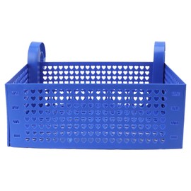 Pool Hanging Storage Basket Adjustable Support Rods Removable Toy Basket for Above Ground Swimming Pools