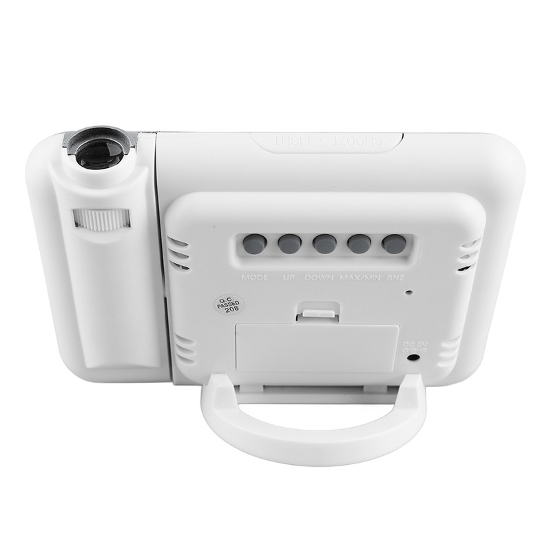 Projection Alarm Clock Innovative Mute Digital Alarm Clock Projector with