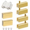 Glass Door Pivot Hinge Glass Door Magnetic Catch with Clamp