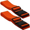 Pair Luggage Straps for Suitcases, Strap Suitcase Belts, Heavy duty