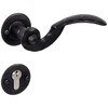 GedoTec Livigno Door Handle Wrought Iron 1 Set - Door
