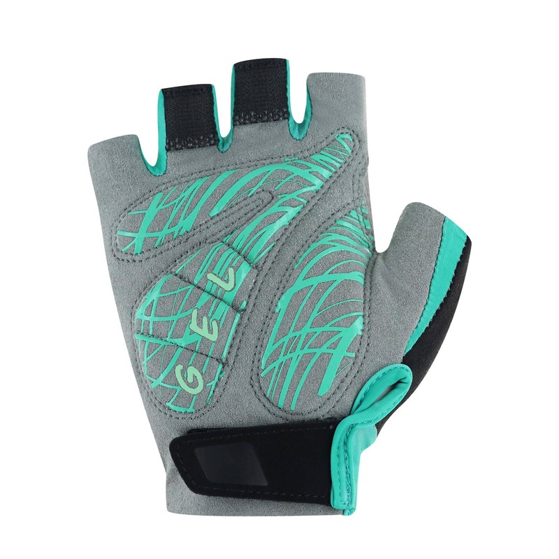 Roeckl Danis 2 Women's Cycling Gloves Short Turquoise Green 2025: