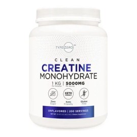 Type Zero Creatina Monohidratada 1 Kg Sin Sabor Micronizada                                                                                           