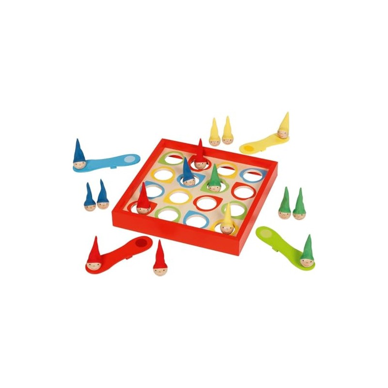 goki 56824 - Bouncy Gnomes - Funny Family Game -