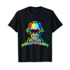 Colourfull Trippy Gaming Skull and Skeleton Gamer T-Shirt