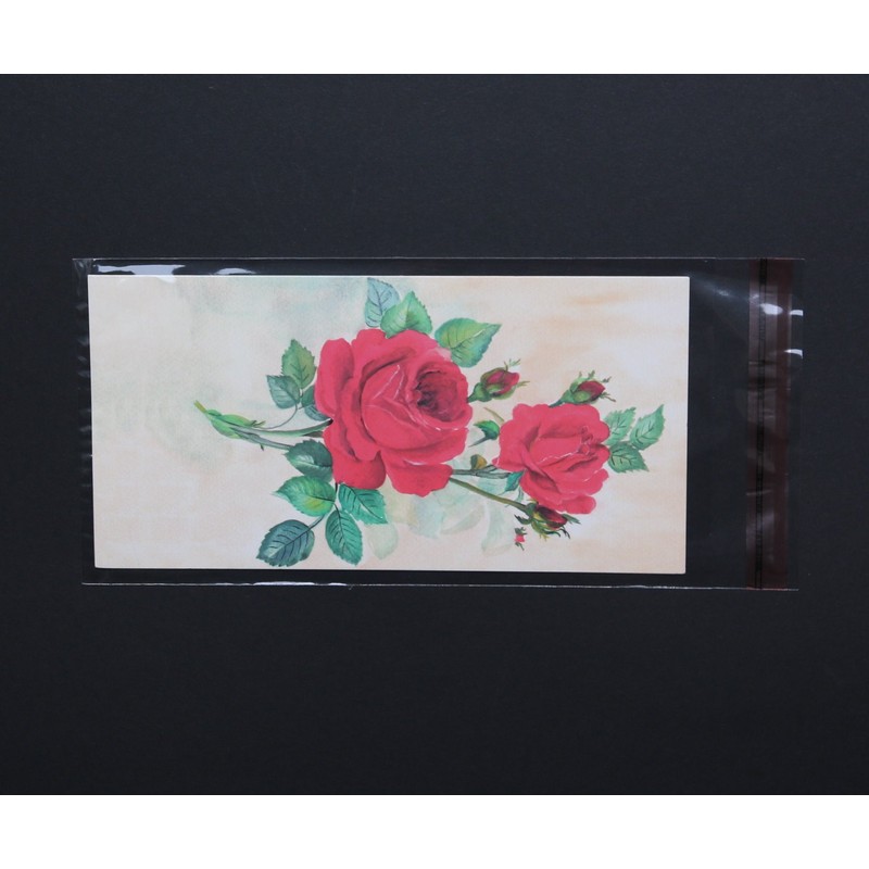 Pack of 50 DL Card SelfSeal Envelopes Cases Transparent 116