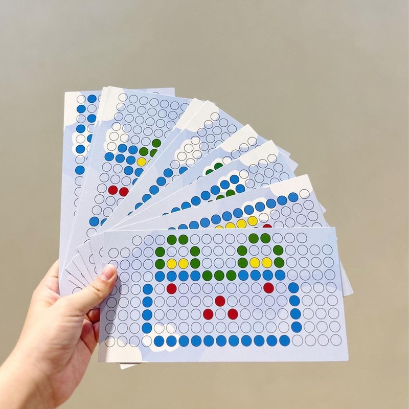 Magnetic Dot Drawing Board Cute Crab Shaped Doodle Board Educational