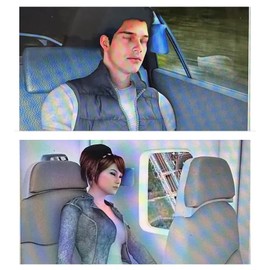 CrimsonWay Innovations LLC The Window Pillow Travel Pillow (Blue)