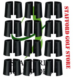 The GolfWorks Golf Club Split Ferrules .370", .335", .350" - 6 Pack & 12 Pack Options - .350 Tip (12 Pack
