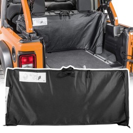 Soft Top Window Storage Bag for 2018-2025 Jeep Wrangler JL JLU Sports Sahara Freedom Rubicon Unlimited & Gladiator JT 2-Door & 4-Door Replace 68358392AC