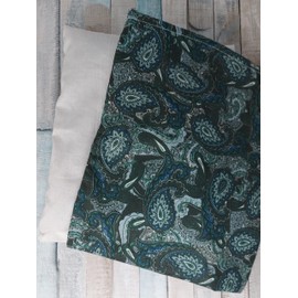 VITASIMPLEX Lavender or Herb Cushion with High-Quality Medicinal Herbs such as Lavender, Hops, Melissa, Fennel, Mint, Rose Petals, Hyssop, Quendel, Washable Cover, Approx. 20 x 24 cm (Herb Cushion)