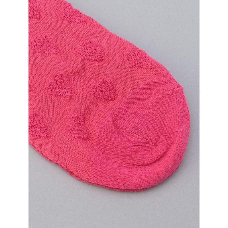Coen 76806030134 Heart Jacquard Socks, Black (09).