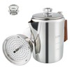 APOXCON Coffee Percolator Camping Coffee Pot Stainless Steel Coffee Maker